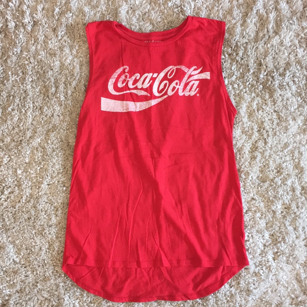 American Eagle Tailgate Coca-cola tank size medium